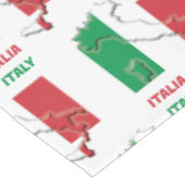 ITALIAANSE VLAG VAN ITALIË TAFELKLEED (Gekanteld)