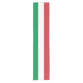 Italiaanse vlag van Italië tafelloper voor feest (Voorkant)