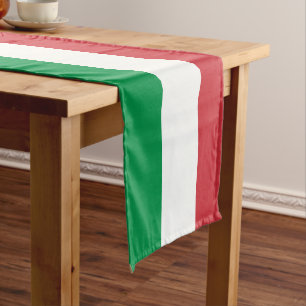 Italiaanse vlag van Italië tafelloper voor feest