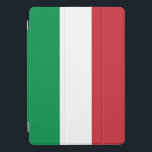 Italiaanse vlag, verpersoonbaar iPad pro hoesje<br><div class="desc">Italiaanse vlag,  op maat van iPad pro hoesje. Aangepaste tablet en computeraccessoires met tricolore vlag. Ook beschikbaar op andere producten met de overdrachtoptie. Voeg naar keuze je eigen naam of monogram letters toe.</div>