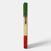 Italiaanse Vlag Vintage Grunge Case-Mate iPhone Case (Achterkant / Links)