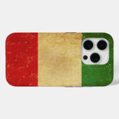 Italiaanse Vlag Vintage Grunge Case-Mate iPhone Case (Achterkant (horizontaal))
