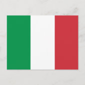 Italiaanse vlag, vlag van Italië Briefkaart (Voorkant)