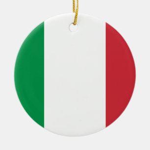 Italiaanse vlag - vlag van Italië - Italië Keramisch Ornament