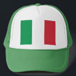 Italiaanse vlag - vlag van Italië - Italië Trucker Pet<br><div class="desc">Italiaanse vlag - vlag - Italië, italië, italiaanse vlag, italiaans, italia, internationaal, vlaggen van de wereld, europa, thuishaven, landen</div>