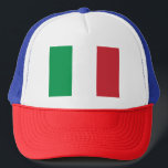 Italiaanse vlag - vlag van Italië - Italië Trucker Pet<br><div class="desc">Italiaanse vlag - vlag - Italië, italië, italiaanse vlag, italiaans, italia, internationaal, vlaggen van de wereld, europa, thuishaven, landen</div>