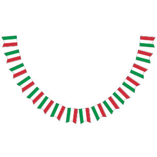 Italiaanse vlag vlaggetjes