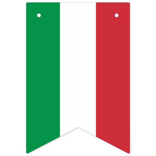 Italiaanse vlag vlaggetjes (Tweede vlag)