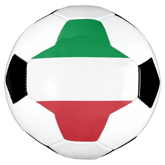 Italiaanse vlag voetbal (Gedraaid)