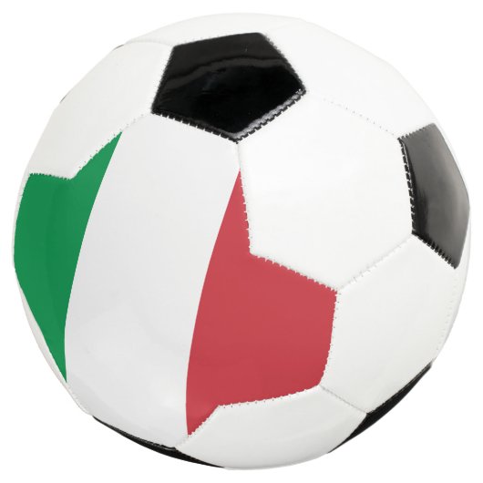 Italiaanse vlag voetbal (Drie kwart)