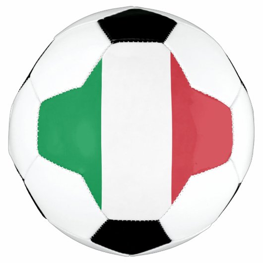 Italiaanse vlag voetbal (Voorkant)