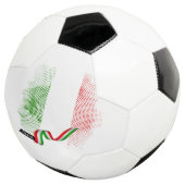 Italiaanse vlag voetbal (Drie kwart)