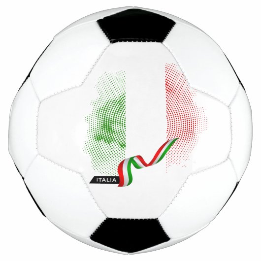 Italiaanse vlag voetbal (Voorkant)