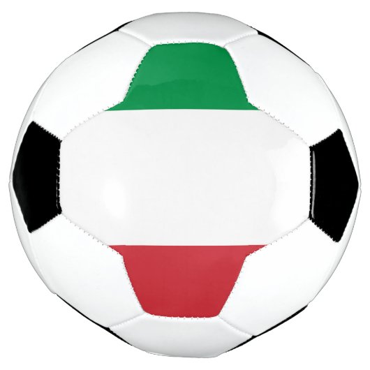 Italiaanse vlag voetbal (Gedraaid)