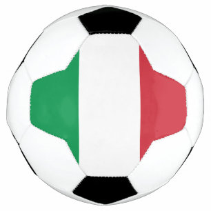 Italiaanse vlag voetbal
