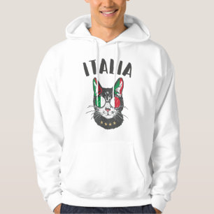 Italiaanse vlag voor voetbalbeker Mascot Hoodie