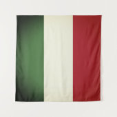 Italiaanse vlag wandkleed (Voorkant)