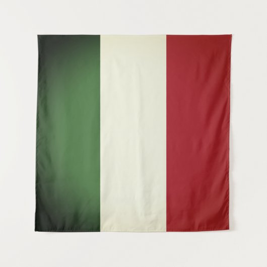 Italiaanse vlag wandkleed (Voorkant)