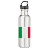 Italiaanse vlag waterfles  (Voorkant)