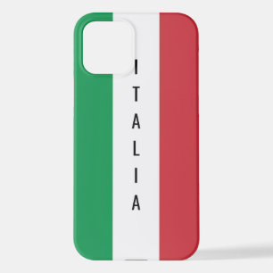 Italiaanse vlag Zazzle Basic Value iPhone 12 Hoesj Hoesje