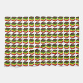 Italiaanse vlag zeven-laag regenboogkerkoekjes theedoek (Horizontaal)