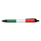 Italiaanse vlag zwarte inkt pen (Bovenkant)