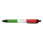 Italiaanse vlag zwarte inkt pen (Bodem)