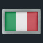 Italiaanse vlaggengordel sluiting gesp<br><div class="desc">Wees trots op wie je bent! Wees trots op waar je vandaan komt!</div>