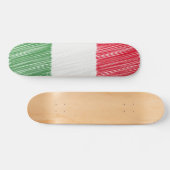 Italiaanse vlagketch persoonlijk skateboard (Horizontaal)