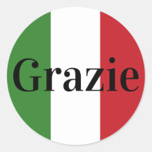 Italiaanse vlagkleuren Italië Groen Wit Rood Grazi