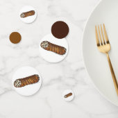 Italiaanse voedselbakkerij chocolade Chip Cannoli Confetti (Groep)