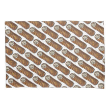 Italiaanse voedselbakkerij chocolade Chip Cannoli