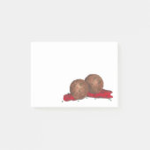 Italiaanse voedselkokers Meatballen Marinara Post Post-it® Notes (Voorkant)