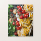 Italiaanse voedselpasta Tomato Basil Legpuzzel (Verticaal)