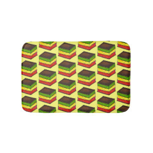 Italiaanse voedselregenboog Tricolor Seven Layer C Badmat