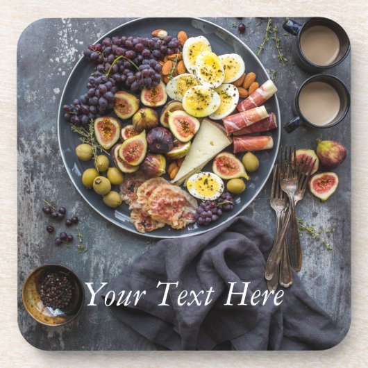 Italiaanse voedselselectie onderzetter (Voorkant)