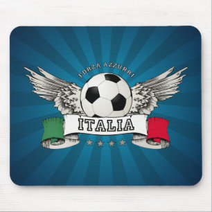 Italiaanse voetbalclub Supporter mousepad Muismat