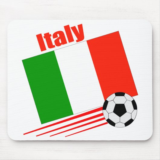 Italiaanse voetbalploeg muismat (Voorkant)