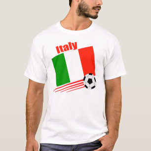 Italiaanse voetbalploeg t-shirt