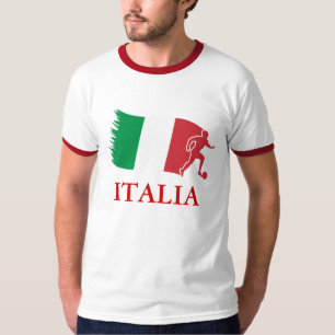 Italiaanse voetbalvlag t-shirt