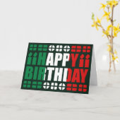 Italiaanse vogelkaart kaart (Gele Bloem)