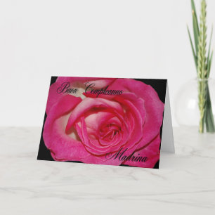 Italiaanse vogelkaart voor godmoeder kaart