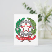 italiaanse wapenstilstand briefkaart (Staand voorkant)