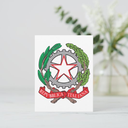 italiaanse wapenstilstand briefkaart (Staand voorkant)