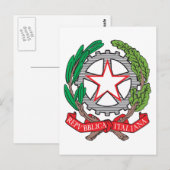 italiaanse wapenstilstand briefkaart (Voorkant / Achterkant)