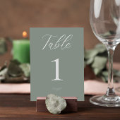 Italiaanse Waterverf Sage Green House Wedding Kaart