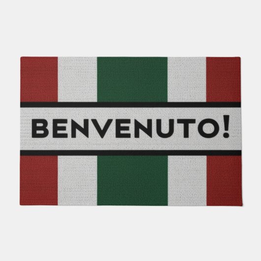 Italiaanse Welkom Deurmat (Voorkant)