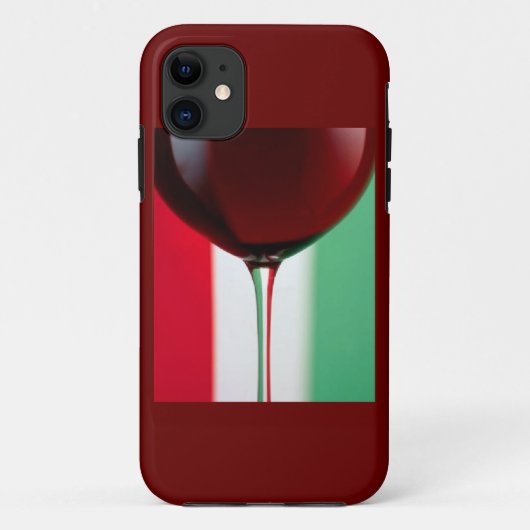 "ITALIAANSE WIJN" I TELEFOON 5 HOESJE (Achterkant)