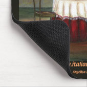 Italiaanse wijn Sunset Mousepad Muismat (Hoek)