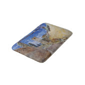 Italiaanse Wijngaard Walkway in Lucca Badmat (Gekanteld)